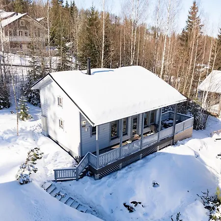 Chalet Himos Jimi 8hloe Moekki Porealtaalla, Ei Lisaekuluja! *